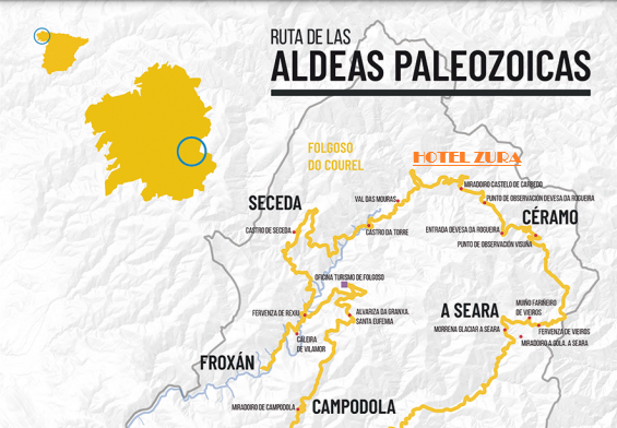 Rutas aldeas paleozoicas