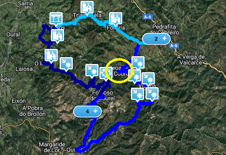 Courel Route